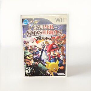 Nintendo Wii "SUPER SMASH BROS. BRAWL" 2008. Tested